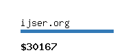 ijser.org Website value calculator