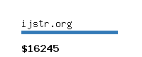 ijstr.org Website value calculator