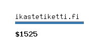 ikastetiketti.fi Website value calculator