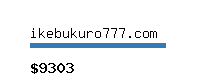 ikebukuro777.com Website value calculator