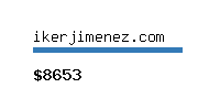 ikerjimenez.com Website value calculator