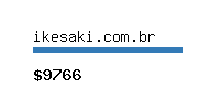ikesaki.com.br Website value calculator