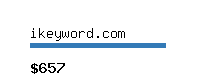 ikeyword.com Website value calculator
