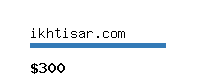 ikhtisar.com Website value calculator