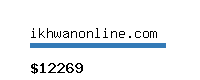 ikhwanonline.com Website value calculator