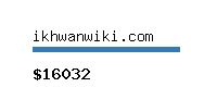 ikhwanwiki.com Website value calculator