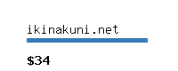 ikinakuni.net Website value calculator