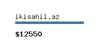 ikisahil.az Website value calculator