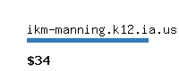 ikm-manning.k12.ia.us Website value calculator