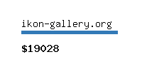 ikon-gallery.org Website value calculator