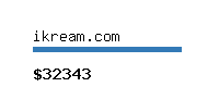 ikream.com Website value calculator