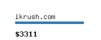 ikrush.com Website value calculator