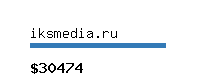 iksmedia.ru Website value calculator