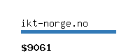 ikt-norge.no Website value calculator