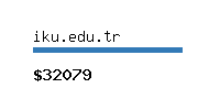 iku.edu.tr Website value calculator