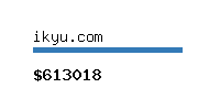 ikyu.com Website value calculator
