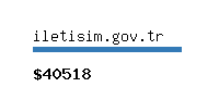 iletisim.gov.tr Website value calculator