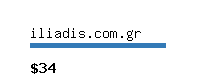 iliadis.com.gr Website value calculator