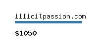 illicitpassion.com Website value calculator