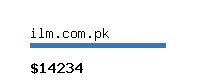 ilm.com.pk Website value calculator