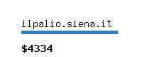 ilpalio.siena.it Website value calculator