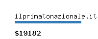 ilprimatonazionale.it Website value calculator