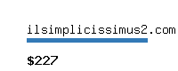 ilsimplicissimus2.com Website value calculator