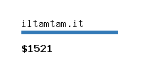 iltamtam.it Website value calculator