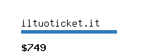 iltuoticket.it Website value calculator