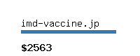 imd-vaccine.jp Website value calculator