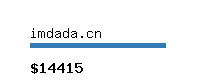 imdada.cn Website value calculator