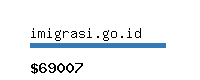 imigrasi.go.id Website value calculator