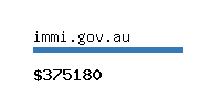 immi.gov.au Website value calculator