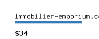 immobilier-emporium.com Website value calculator