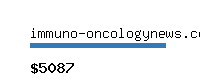 immuno-oncologynews.com Website value calculator