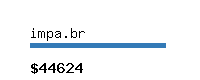 impa.br Website value calculator