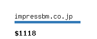 impressbm.co.jp Website value calculator