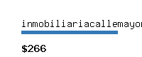 inmobiliariacallemayor.com Website value calculator