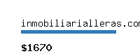 inmobiliarialleras.com Website value calculator