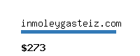 inmoleygasteiz.com Website value calculator