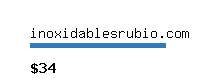 inoxidablesrubio.com Website value calculator