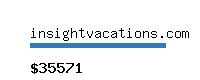 insightvacations.com Website value calculator