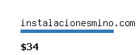 instalacionesmino.com Website value calculator