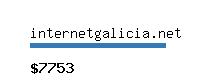 internetgalicia.net Website value calculator