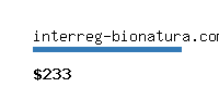 interreg-bionatura.com Website value calculator