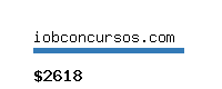 iobconcursos.com Website value calculator