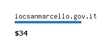 iocsanmarcello.gov.it Website value calculator