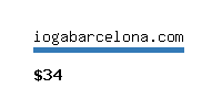 iogabarcelona.com Website value calculator