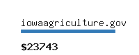 iowaagriculture.gov Website value calculator