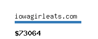 iowagirleats.com Website value calculator